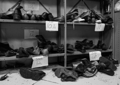 Stock de chaussures