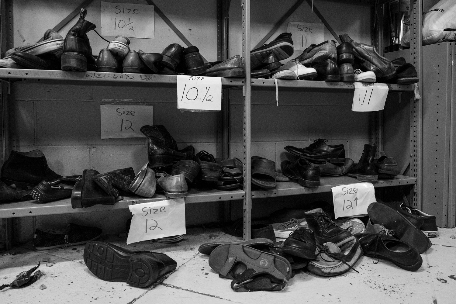 Stock de chaussures